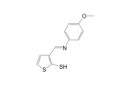 Thiophene-2-thiol, 3-(4-methoxyphenylimino)-