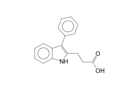 1H-Indole, 2-(2-carboxyethyl)-3-phenyl-