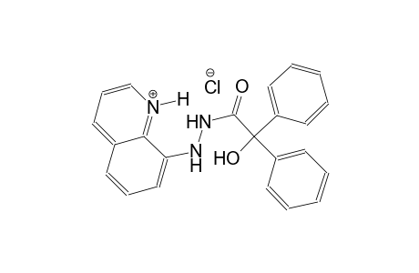 8-{2-[hydroxy(diphenyl)acetyl]hydrazino}quinolinium chloride