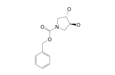 (+/-)-(3S,4S)-1-CARBOXYBENZYL-3,4-DIHYDROXYPYRROLIDINE