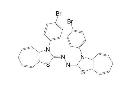 2,2'-Azino-1,1'-Bis(p-bromophenyl)bis(azathiolo[4,5-a]cycloheptatriene)