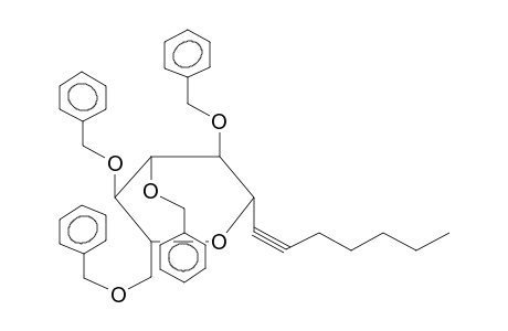 1-DEOXY-1-C-(HEPT-1-YNYL)-2,3,4,6-TETRA-O-BENZYL-BETA-D-GLUCOPYRANOSE