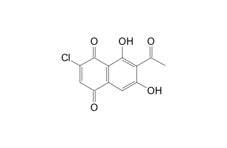 6-Acetyl-3-chloro-7-hydroxyjuglone