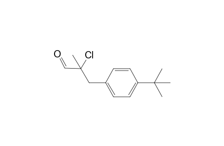 3-(4-(tert-Butyl)phenyl)-2-chloro-2-methyl propanal