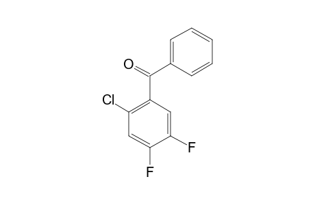 2-CHLORO-4,5-DIFLUORO-BENZOPHENONE