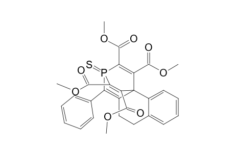 3,10b-Ethenobenz[f]isophosphinoline-1,2,11,12-tetracarboxylic acid, 5,6-dihydro-4-phenyl-, tetramethyl ester, 3-sulfide