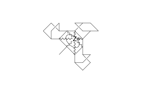 7-Methyl-1,2-3,4-6,6-tris(bicyclo(2.2.2)octeno)-tropylium cation