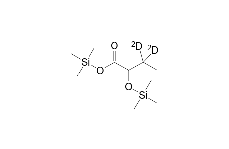 3,3-D2-2-hydroxybutyrate 2TMS