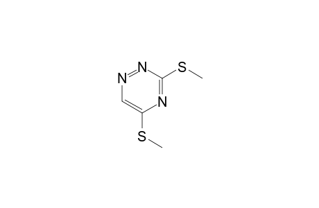 3,5-bis(methylthio)-as-triazine