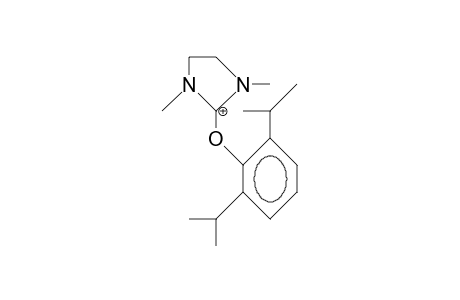 2-(2,6-Diisopropyl-phenoxy)-1,3-dimethyl-imidazolidinium cation