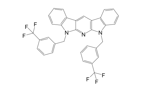 5,7-bis(3-(trifluoromethyl)benzyl)-5,7-dihydropyrido[2,3-b:6,5-b']diindole