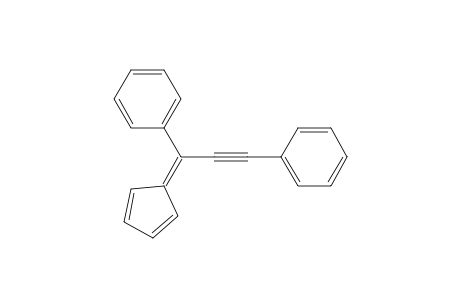 Benzene, 1,1'-[3-(2,4-cyclopentadien-1-ylidene)-1-propyne-1,3-diyl]bis-