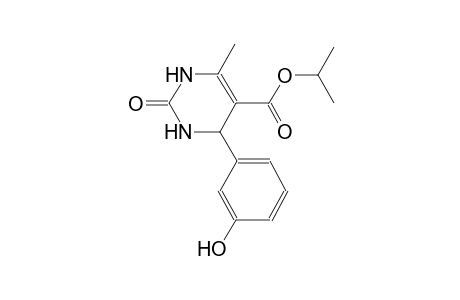isopropyl 4-(3-hydroxyphenyl)-6-methyl-2-oxo-1,2,3,4-tetrahydro-5-pyrimidinecarboxylate
