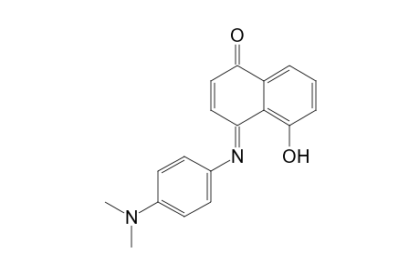 1(4H)-naphthalenone, 4-[[4-(dimethylamino)phenyl]imino]-5-hydroxy-