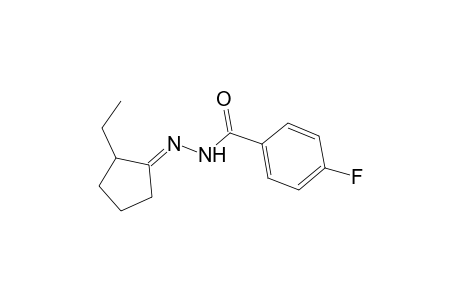 4-Fluoro-benzoic acid (2-ethyl-cyclopentylidene)-hydrazide