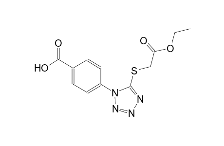 benzoic acid, 4-[5-[(2-ethoxy-2-oxoethyl)thio]-1H-tetrazol-1-yl]-