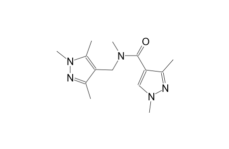 N,1,3-trimethyl-N-[(1,3,5-trimethyl-1H-pyrazol-4-yl)methyl]-1H-pyrazole-4-carboxamide