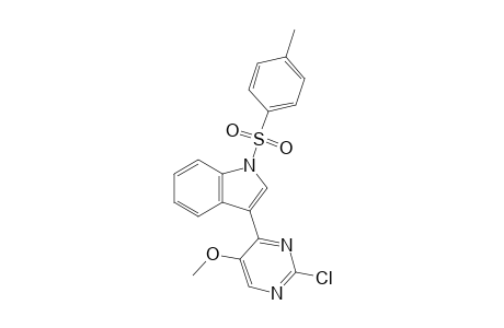 2-Chloro-5-methoxy-4-(N-tosyl-3'-indolyl)pyrimidine