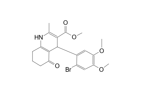 methyl 4-(2-bromo-4,5-dimethoxyphenyl)-2-methyl-5-oxo-1,4,5,6,7,8-hexahydro-3-quinolinecarboxylate
