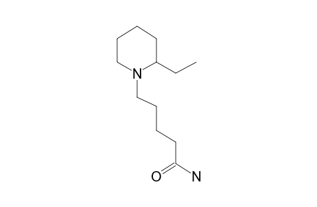 5-(2-Ethylpiperidyl)valeramide