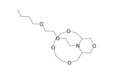 N-(3,6-dioxadecyl)morpholino 12-crown-4 ether