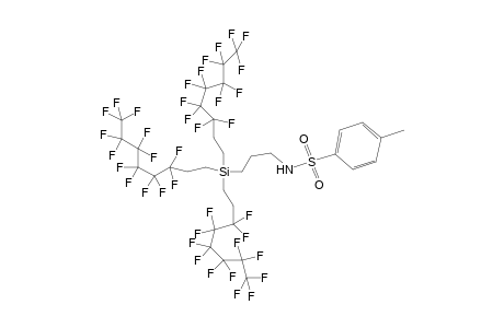 N-[3-[Tris(2-perfluorohexylethyl)silyl]propyl]-N-(4-methylphenylsulfonyl)amide