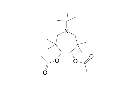 cis-Diacetate of N-tert-butyl-3,3,6,6-tetramethyl-1-azacycloheptan-4-on-5-ol