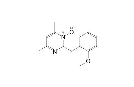 4,6-Dimethyl-2-(2-methoxybenzyl)pyrimidine 1-oxide