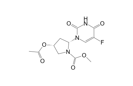1-[(2R,4R)-4-Acetoxy-N-(methoxycarbonyl)-2-pyrrolidinyl]-5-fluorouracil