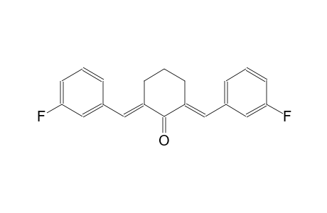(2E,6E)-2,6-bis(3-fluorobenzylidene)cyclohexanone
