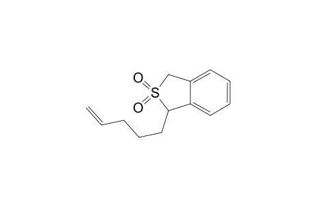 1,3-Dihydro-1-(4-pentenyl)benzo(c)thiophene 2,2-dioxide