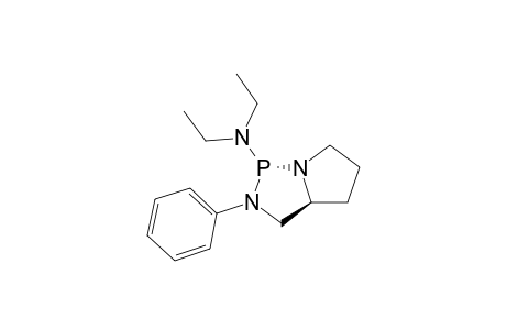 (2R,5S)-1,3-Diaza-2-diethylamino-3-phenyl-2-phosphabicyclo[3,3,0]octane