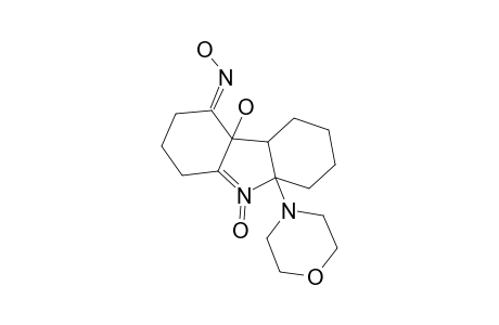 4A-HYDROXY-4-HYDROXIMINO-8A-(N-MORPHOLINYL)-1,2,3,4,4B,5,6,7,8,8A-DECAHYDRO-4A-H-CARBAZOLE-9-OXIDE