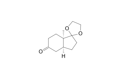(3'aS,7'aR)-7'a-methyl-5'-spiro[1,3-dioxolane-2,1'-2,3,3a,4,6,7-hexahydroindene]one
