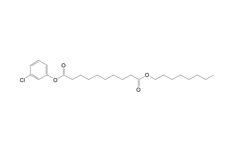 Sebacic acid, 3-chlorophenyl octyl ester