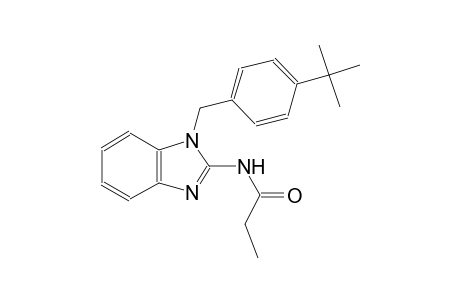 N-[1-(4-tert-butylbenzyl)-1H-benzimidazol-2-yl]propanamide