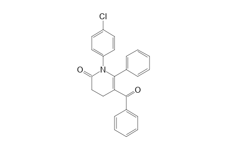 5-Benzoyl-1-(4-chlorophenyl)-6-phenyl-3,4-dihydropyridin-2(1H)-one