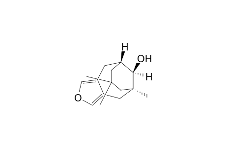 5,9-Methano-4H-cyclonona[c]furan-11-ol, 5,6,7,8,9,10-hexahydro-5,7,7-trimethyl-, (5.alpha.,9.alpha.,11R*)-(.+-.)-