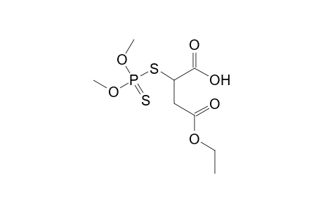 2-[(Dimethoxyphosphorothioyl)sulfanyl]-4-ethoxy-4-oxobutanoic acid