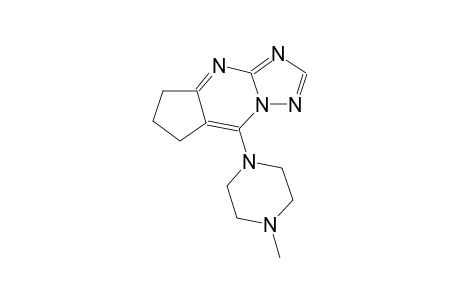8-(4-methyl-1-piperazinyl)-6,7-dihydro-5H-cyclopenta[d][1,2,4]triazolo[1,5-a]pyrimidine
