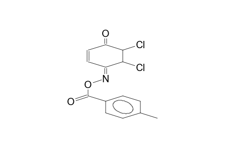 5,6-DICHLORO-2-CYCLOHEXENE-1,4-DIONE, 4-(O-PARA-TOLYLCARBONYLOXIME)