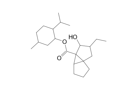 l-Menthyl 3-ethyl-4-hydroxytricyclo(4.3.0.o(1,5))nonane-5-carboxylate