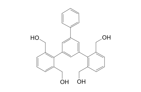 5'-Phenyl-2,6,2'',6''-tetrafkis(hydroxymethyl)-1,1:3',1''-terphenyl