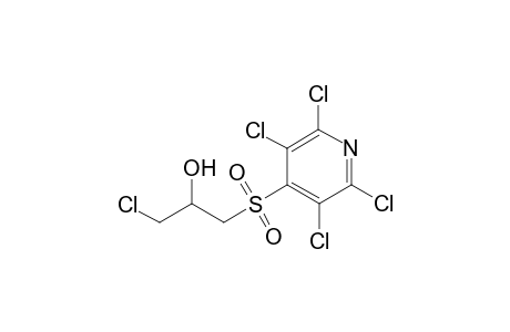 Tetrachloropyridyl-4(2-hydroxy-3-chloropropyl)sulfone