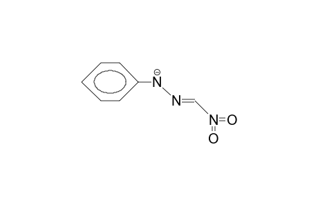Nitroformaldehyde phenylhydrazonide anion
