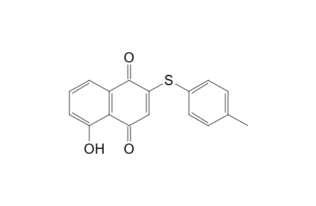 2-(p-tolylthio)-5-hydroxy-1,4-naphthoquinone