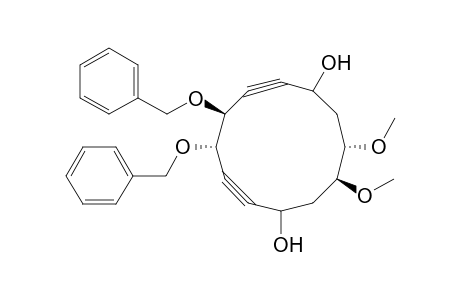 (3S,4S,9S,10S)-3,4-dimethoxy-9,10-bis(phenylmethoxy)cyclododeca-7,11-diyne-1,6-diol