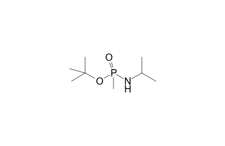 t-Butyl N-isopropyl-P-methylphosphonamidate
