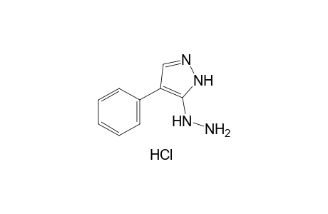 5-hydrazino-4-phenylpyrazole, monohydrochloride