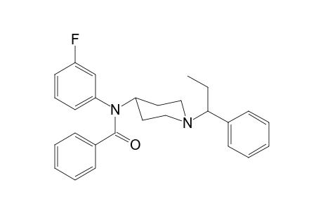 N-3-Fluorophenyl-N-[1-(1-phenylpropyl)piperidin-4-yl]benzamide